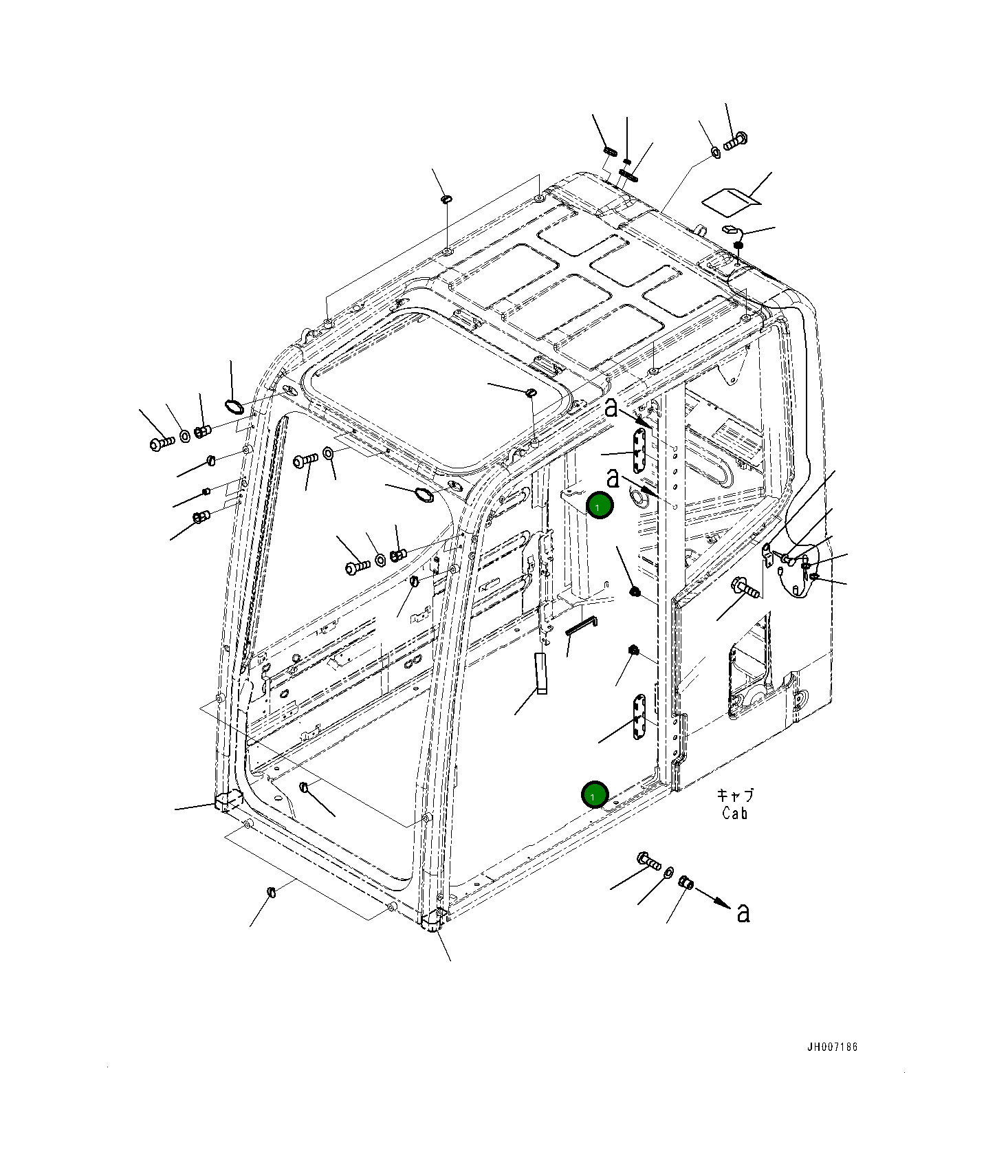 Крышка 20Y5312960 Komatsu