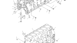 Болт 01435-60816 Komatsu