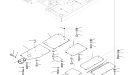 Крышка 2A6-54-13280 Komatsu