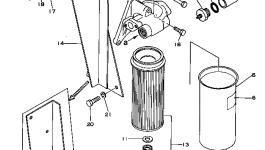 Кольцо уплотнительное (O-Ring) M711020035630 Komatsu