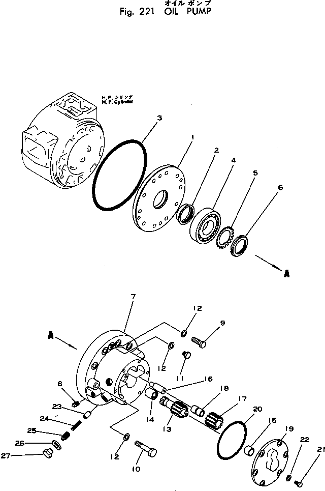 Болт M710029001180  Komatsu