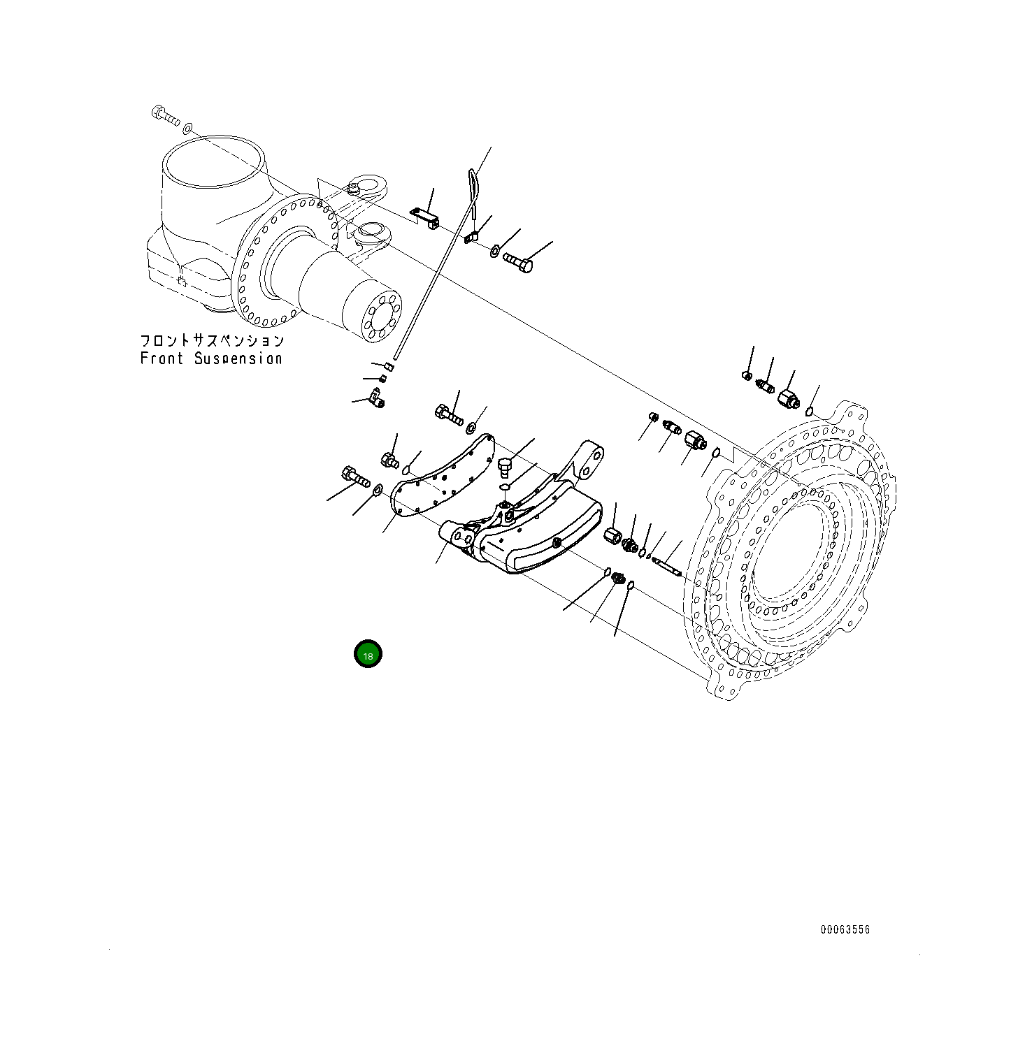 Крышка 561-32-71251 Komatsu