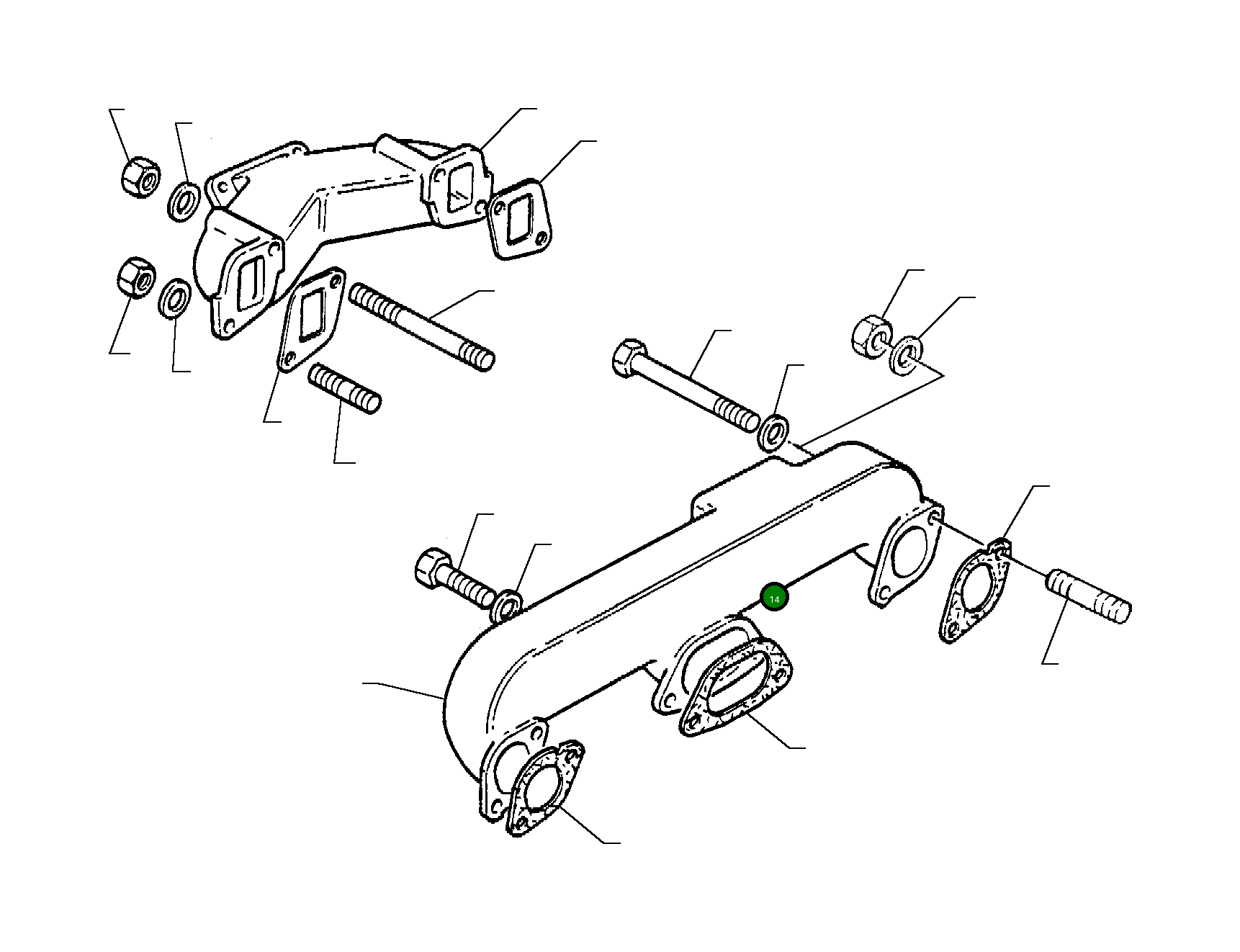 Болт PK2186319 Komatsu