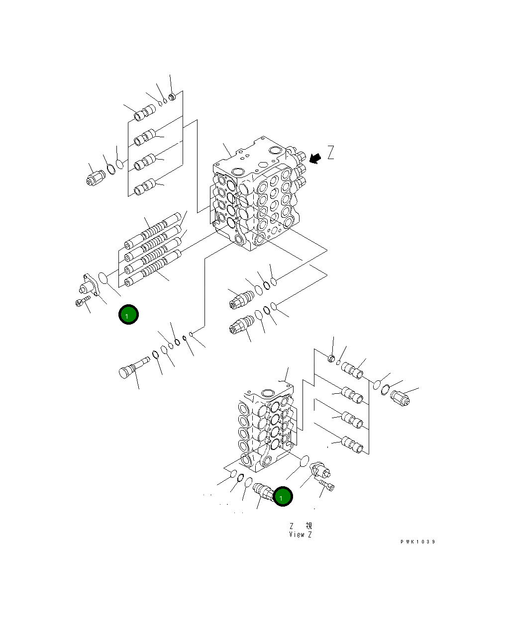 Кольцо уплотнительное (O-Ring) TM0201-063 Komatsu
