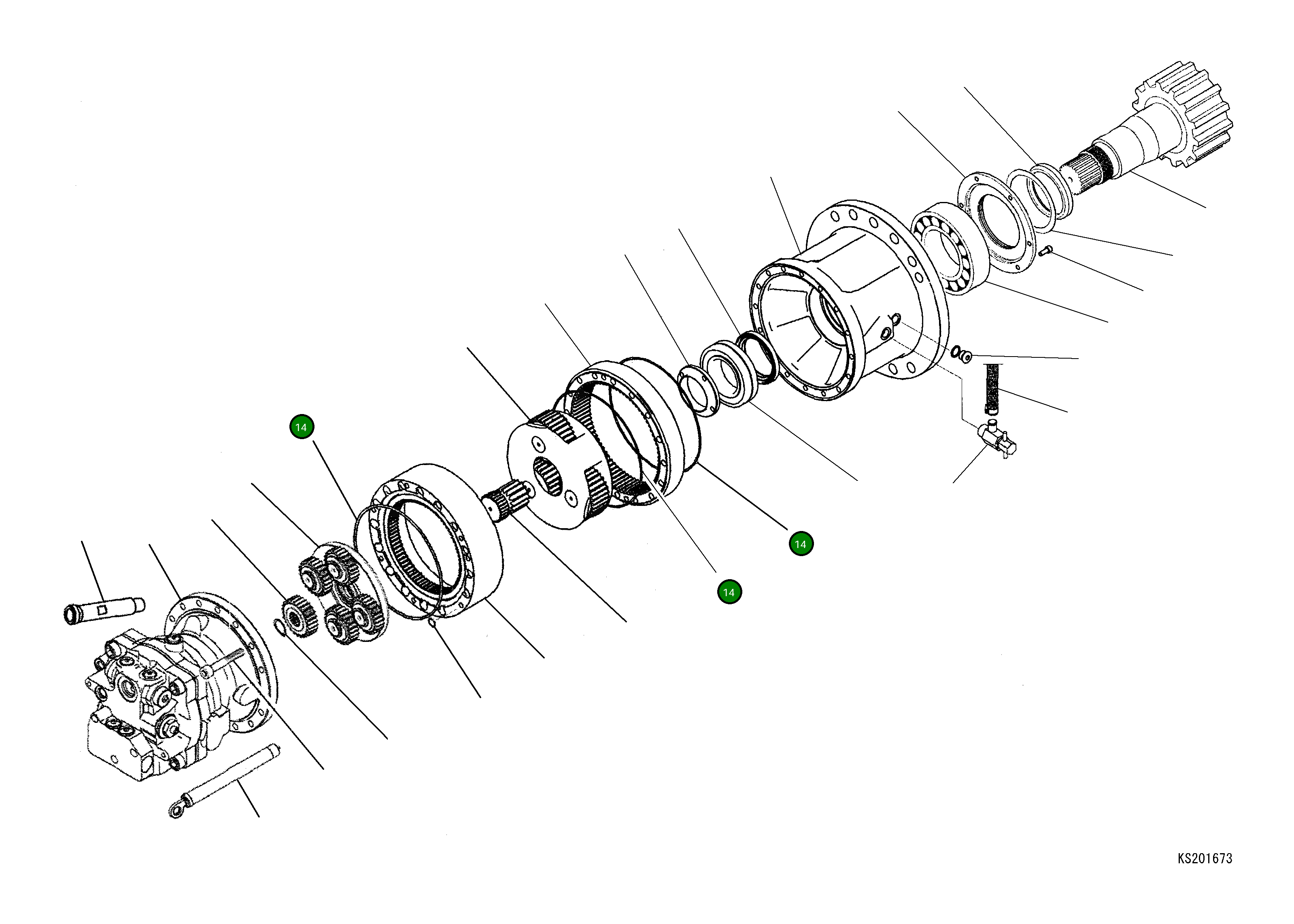 Кольцо уплотнительное (O-Ring) 20J2632260  Komatsu