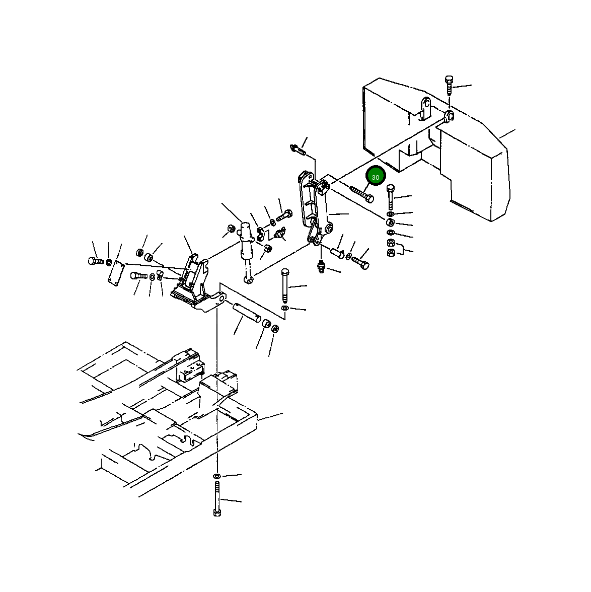 Болт 209-09-51180 Komatsu