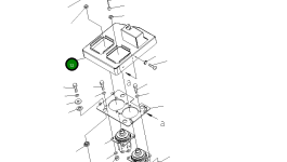 Крышка 423-S35-3160 Komatsu