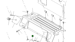 Крышка 2A5-53-12291  Komatsu