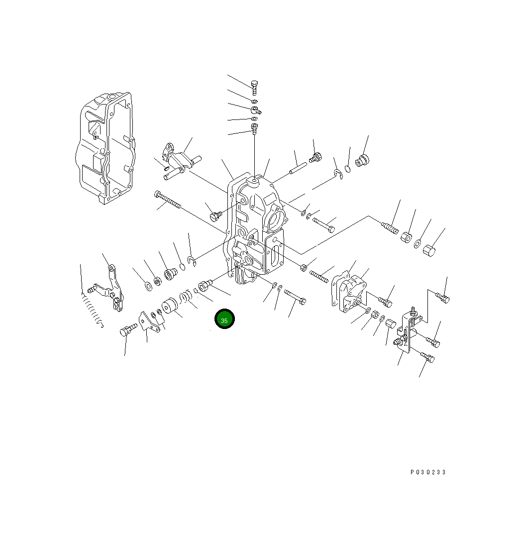 Кольцо уплотнительное (O-Ring) DK029630-9160 Komatsu
