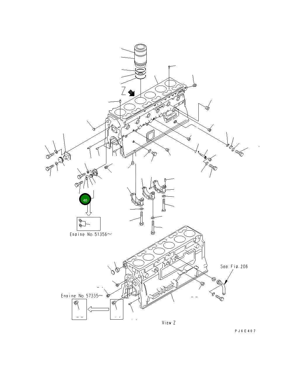 Болт 01050-61025 Komatsu