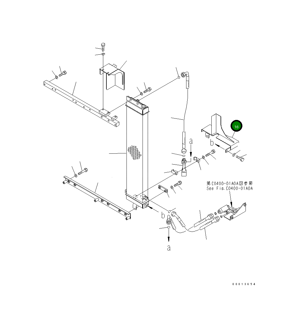 Крышка 17A-03-23371 Komatsu