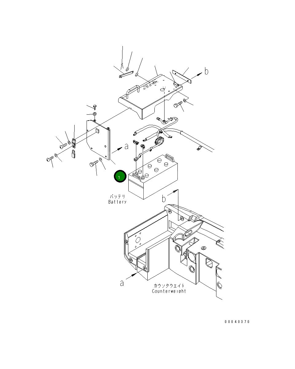 Крышка 423-06-44560  Komatsu