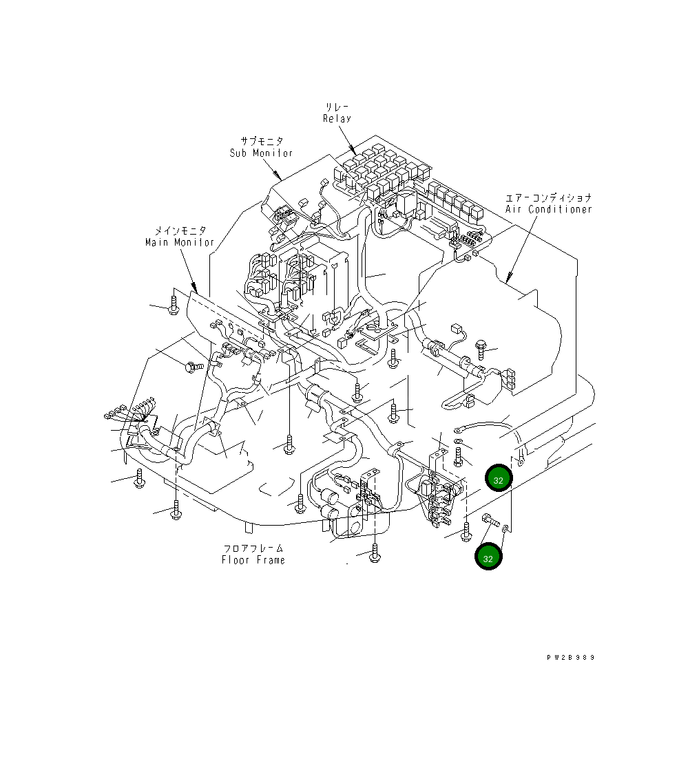 Болт 01010-51016 Komatsu