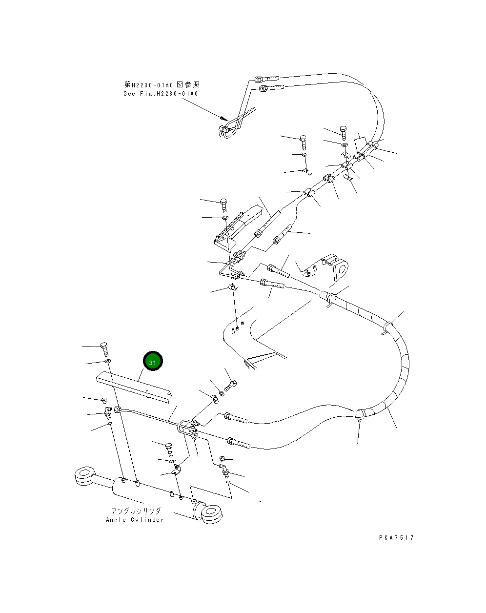 Крышка 124-62-51821 Komatsu