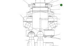 Кольцо уплотнительное (O-Ring) 1300465003 Komatsu