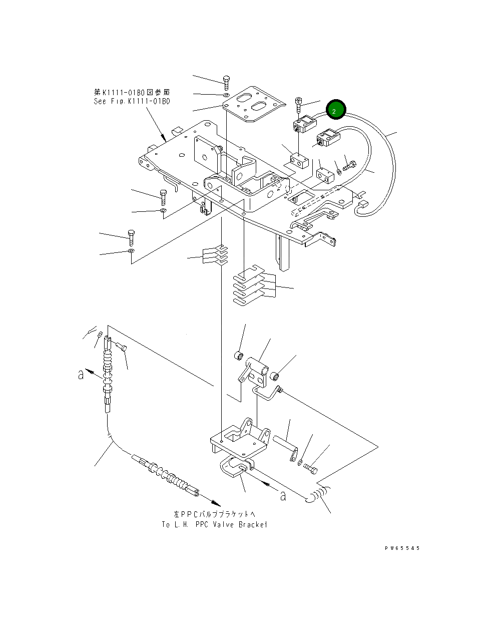 Болт 01252-70416 Komatsu