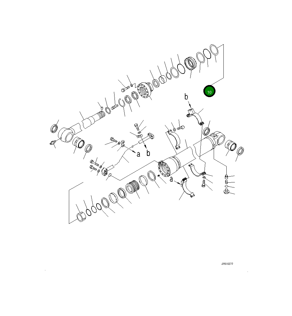 Кольцо уплотнительное (O-Ring) 07000-B5125  Komatsu