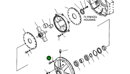 Крышка 428-12-11123 Komatsu