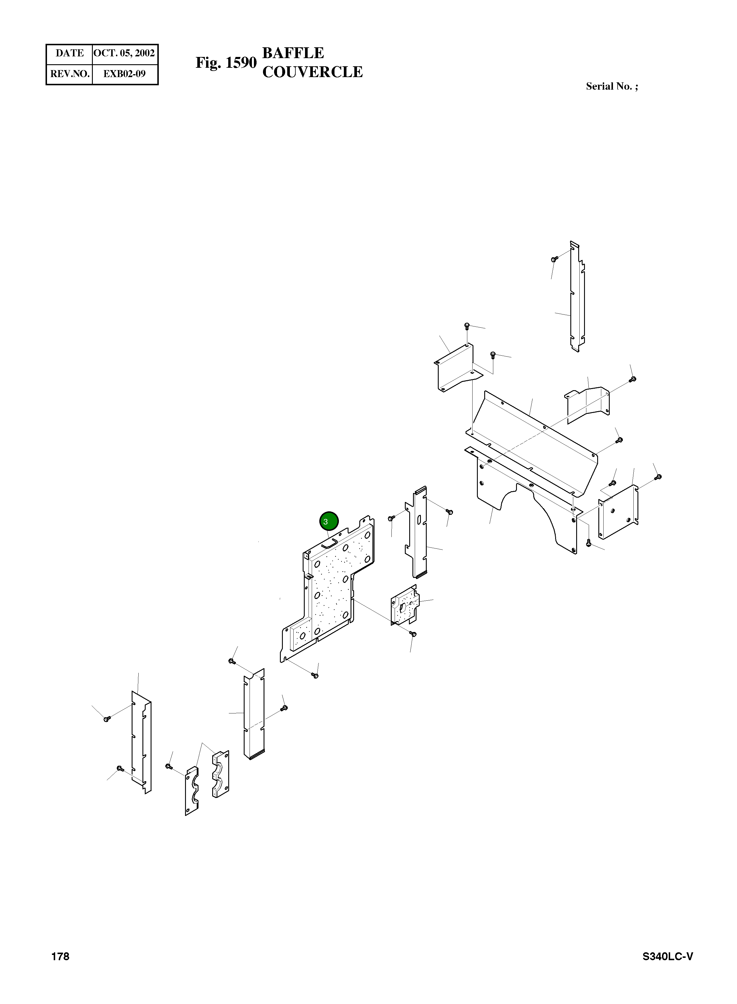 Крышка 621-01771B Komatsu