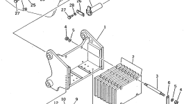 Пластина 205-70-61560 Komatsu