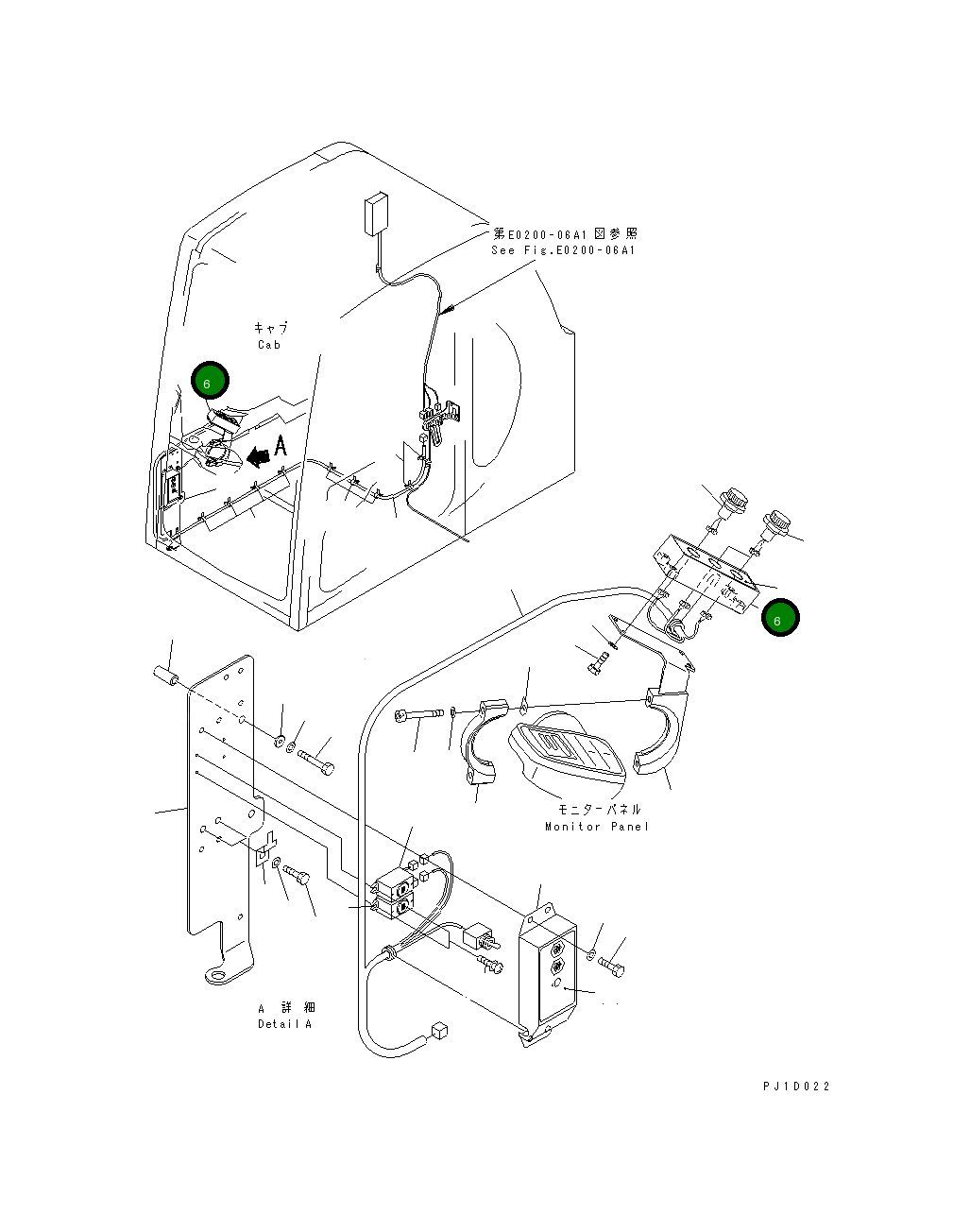 Крышка 20Y-957-3240 Komatsu