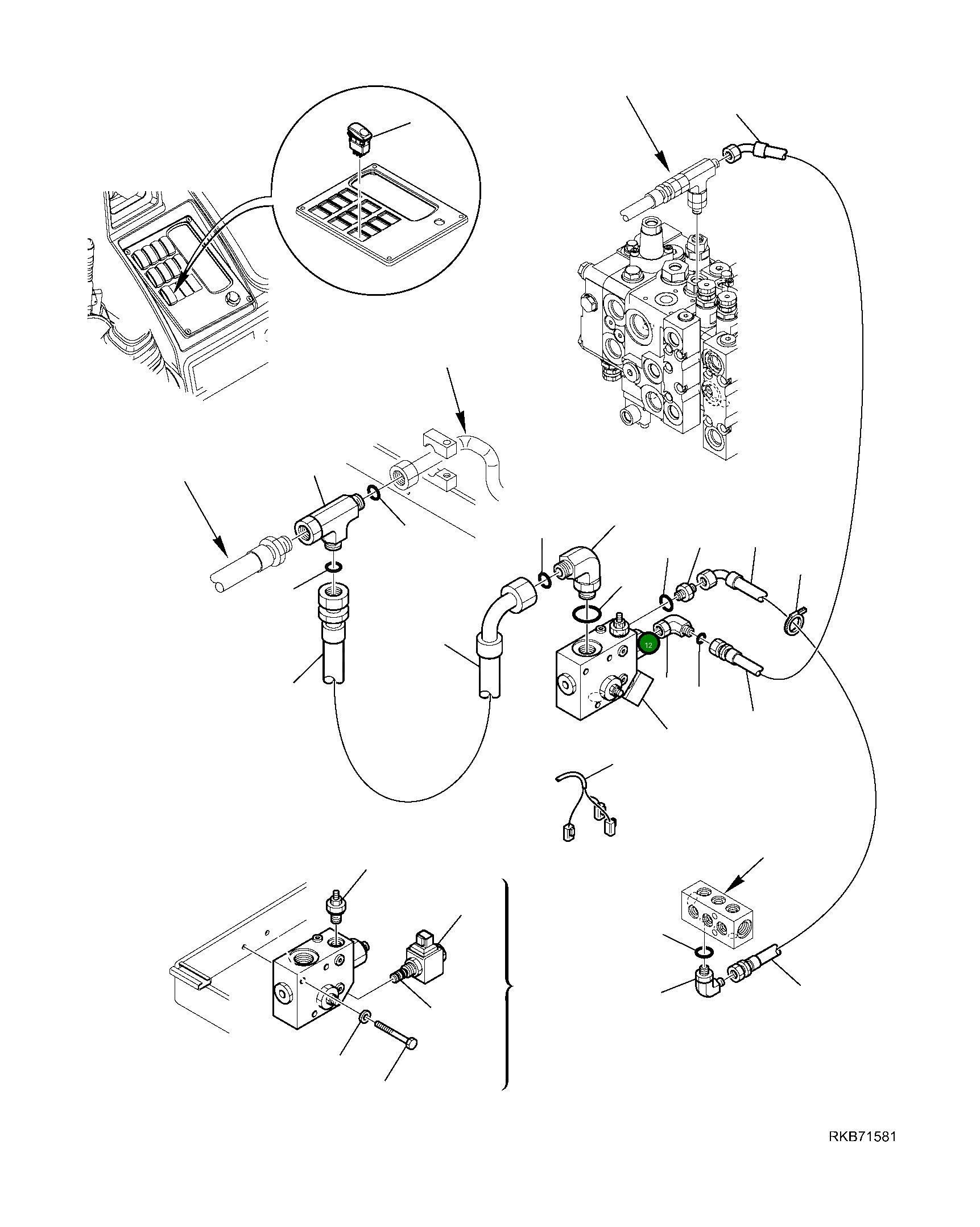 Кольцо уплотнительное (O-Ring) 37B-09-88008  Komatsu