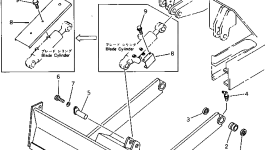 Отвал в сборе 20N-71-41500 Komatsu