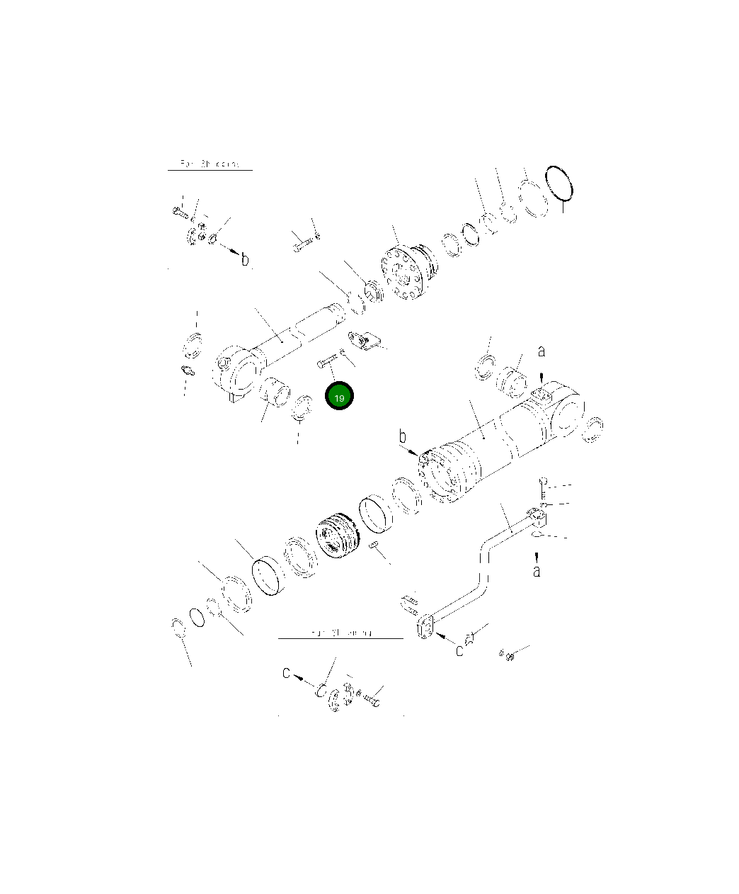 Болт 01010-82410 Komatsu