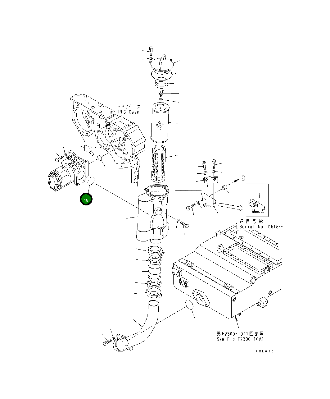 Кольцо уплотнительное (O-Ring) 07000-32100 Komatsu