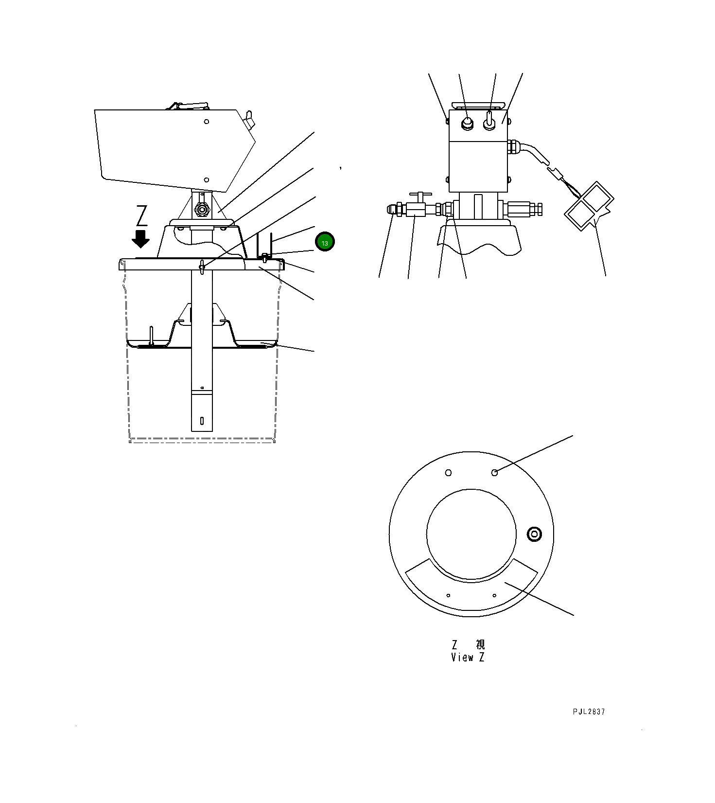 Болт YU610623-1 Komatsu