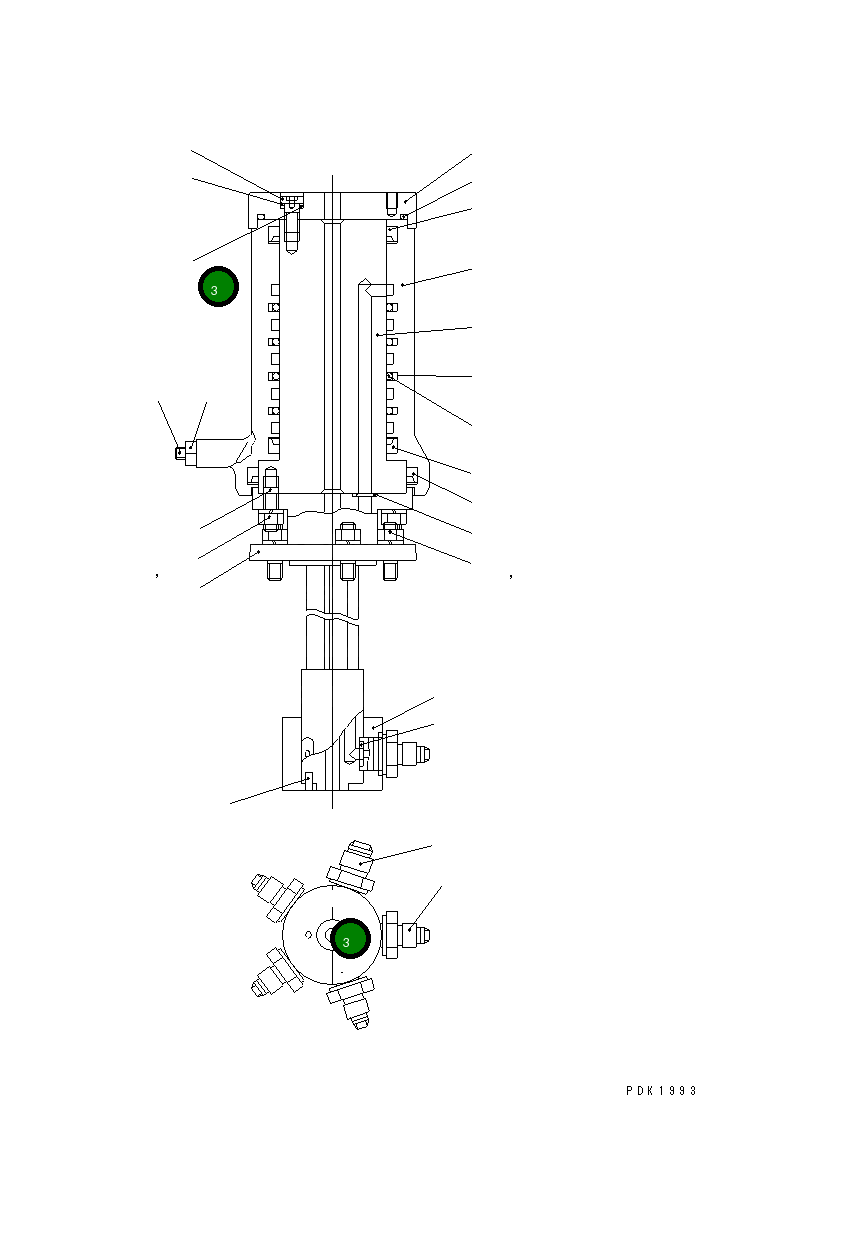 Кольцо уплотнительное (O-Ring) 20E-30-K1340 Komatsu