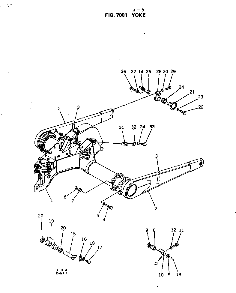 Болт 01019-32400  Komatsu