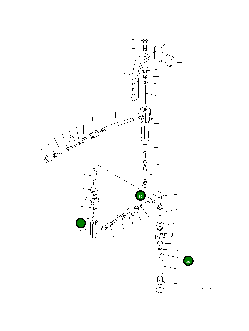 Кольцо уплотнительное (O-Ring) YU640003 Komatsu