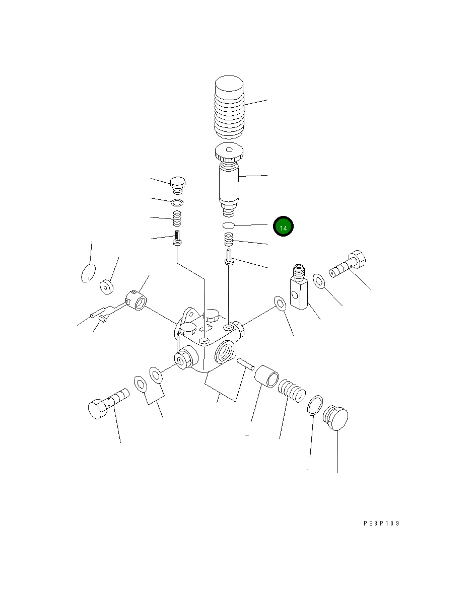 Кольцо уплотнительное (O-Ring) DK139716-0000 Komatsu
