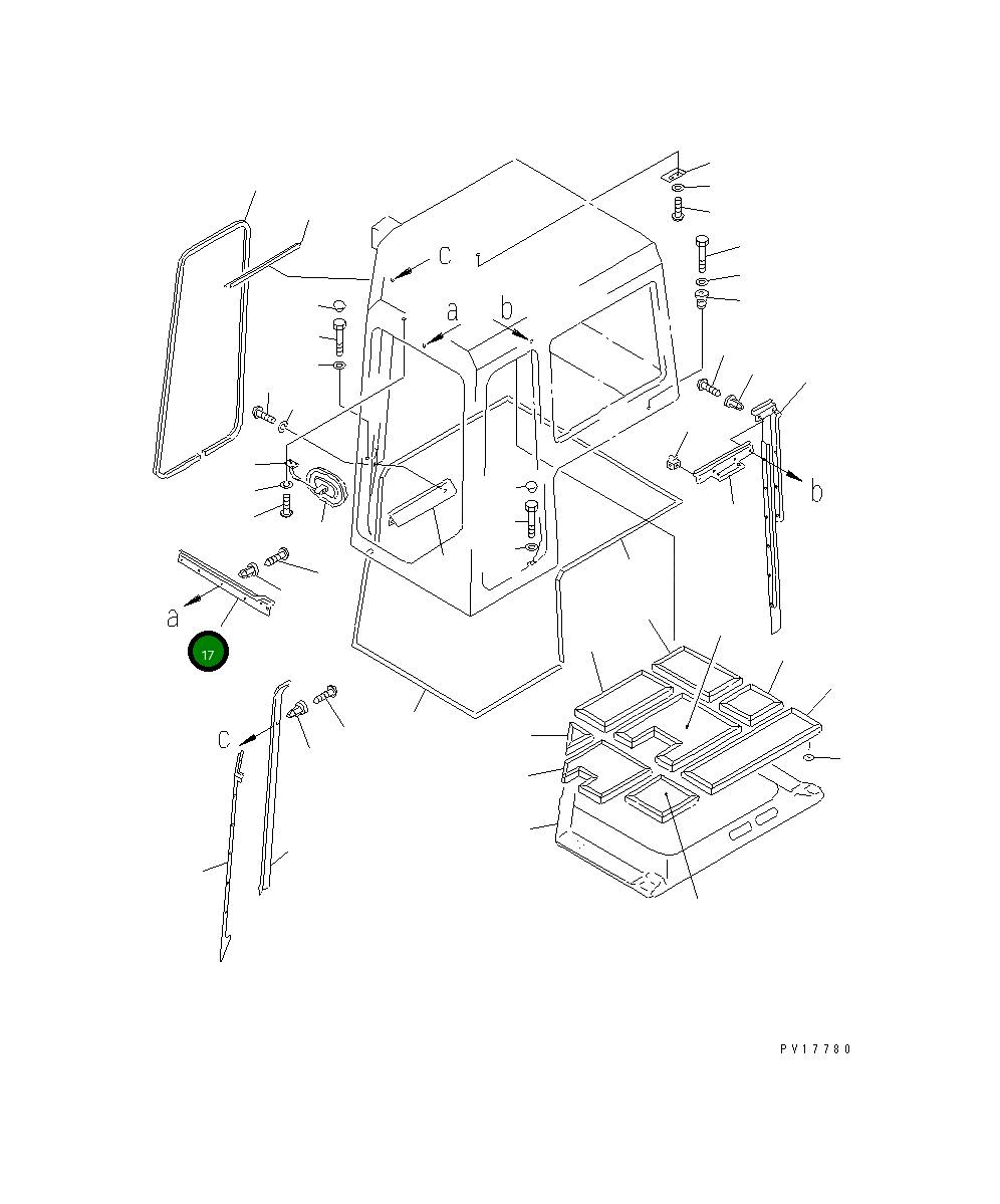 Крышка 19M-979-5520 Komatsu
