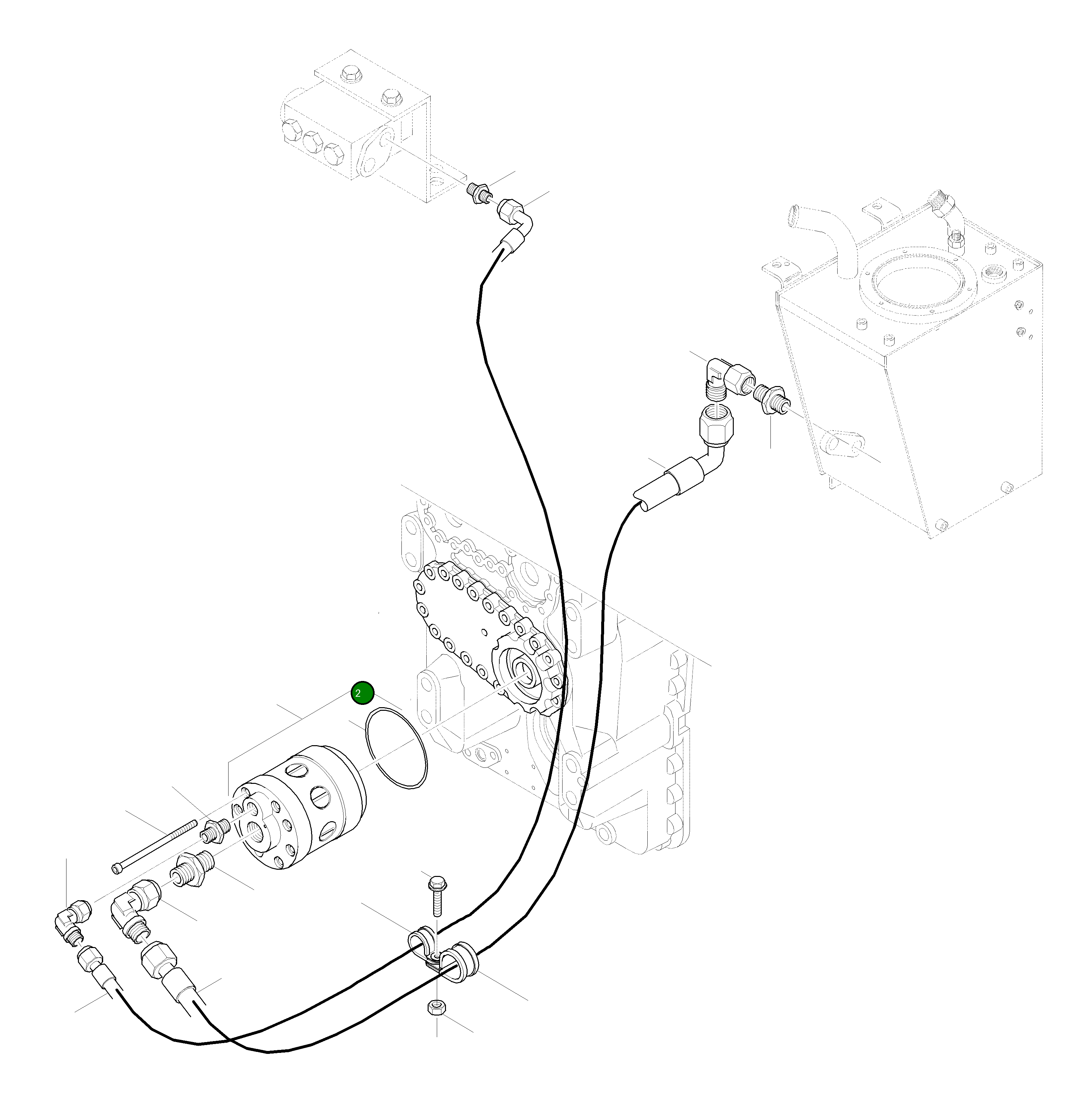 Кольцо уплотнительное (O-Ring) 42Y-15-H0T56 Komatsu