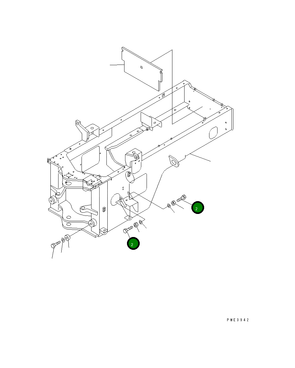 Болт 01016-51670 Komatsu