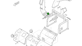 Крышка 2621-3536 Komatsu