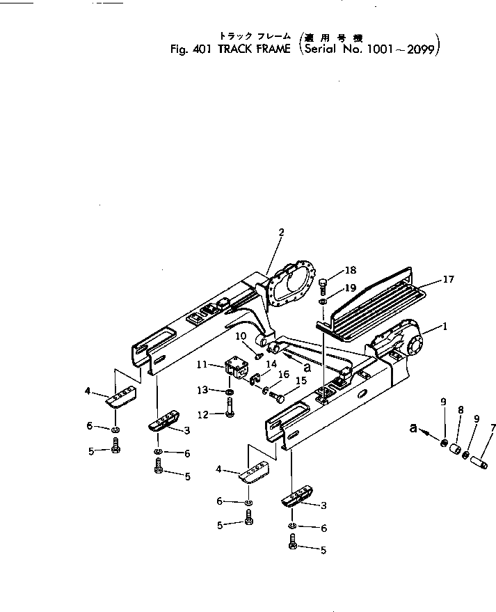 Болт 01019-31620 Komatsu