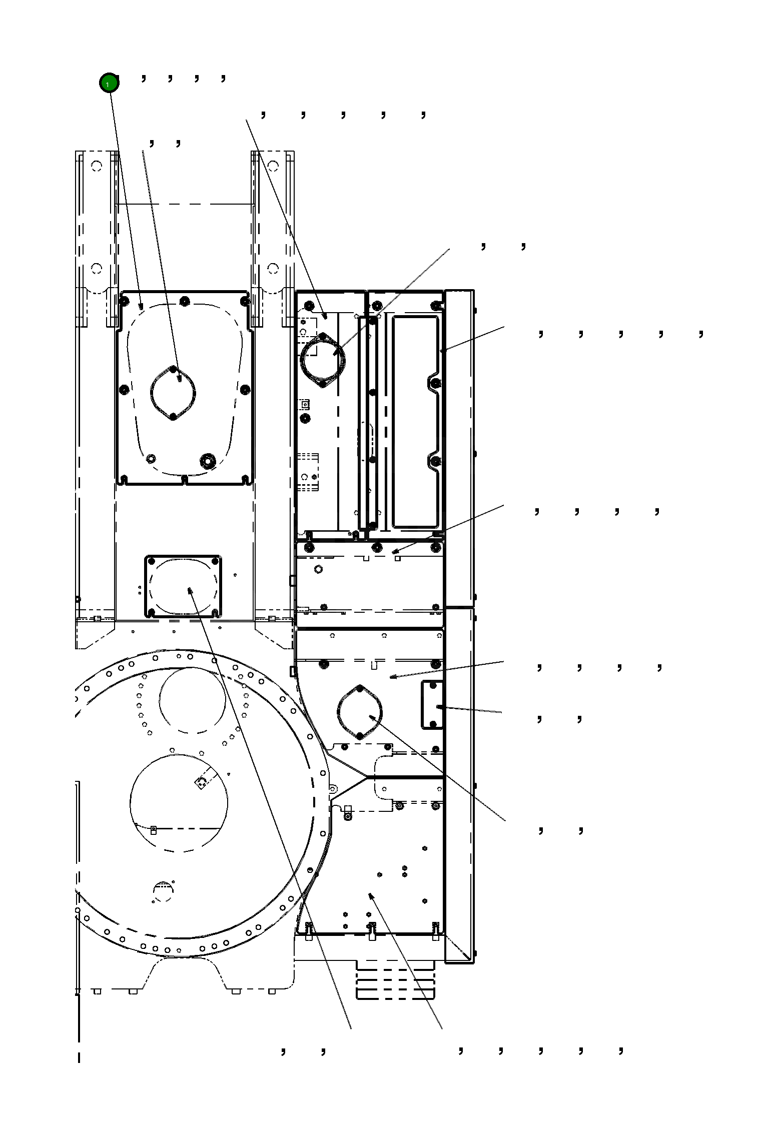 Крышка 208-54-83890 Komatsu