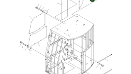 Крышка 22U-956-2341 Komatsu