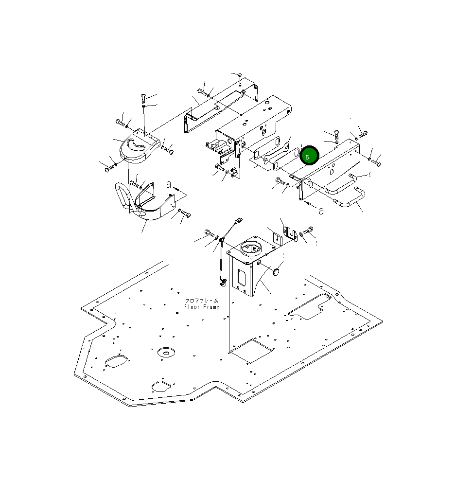 Крышка 426-40-32720 Komatsu