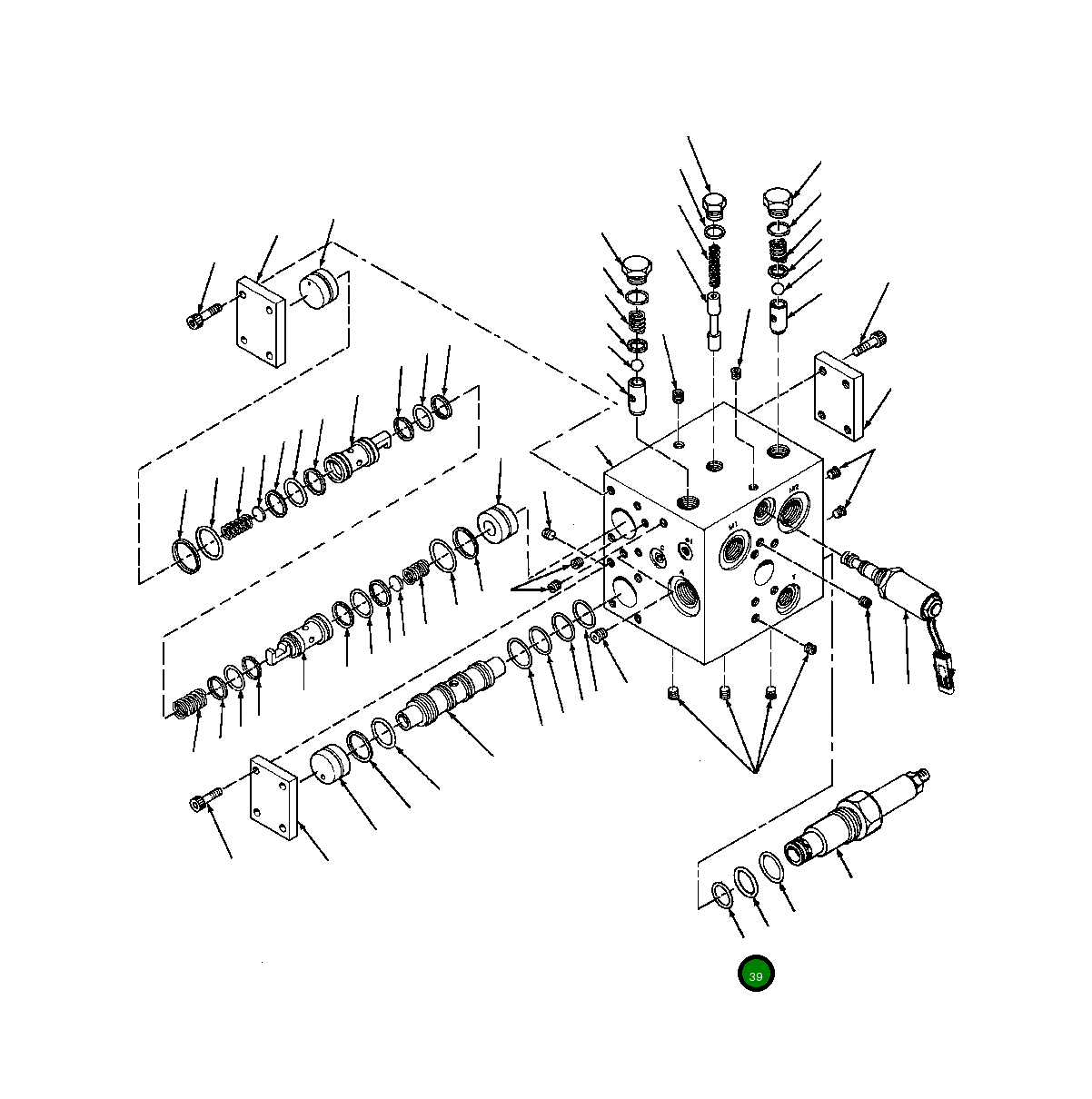 Кольцо уплотнительное (O-Ring) 85 752 H45 Komatsu