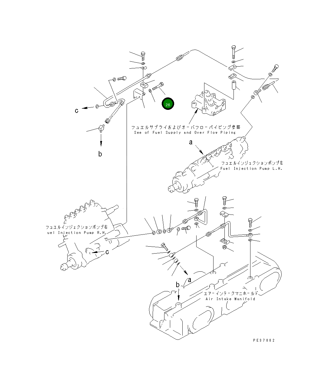 Болт 6128-11-4830 Komatsu