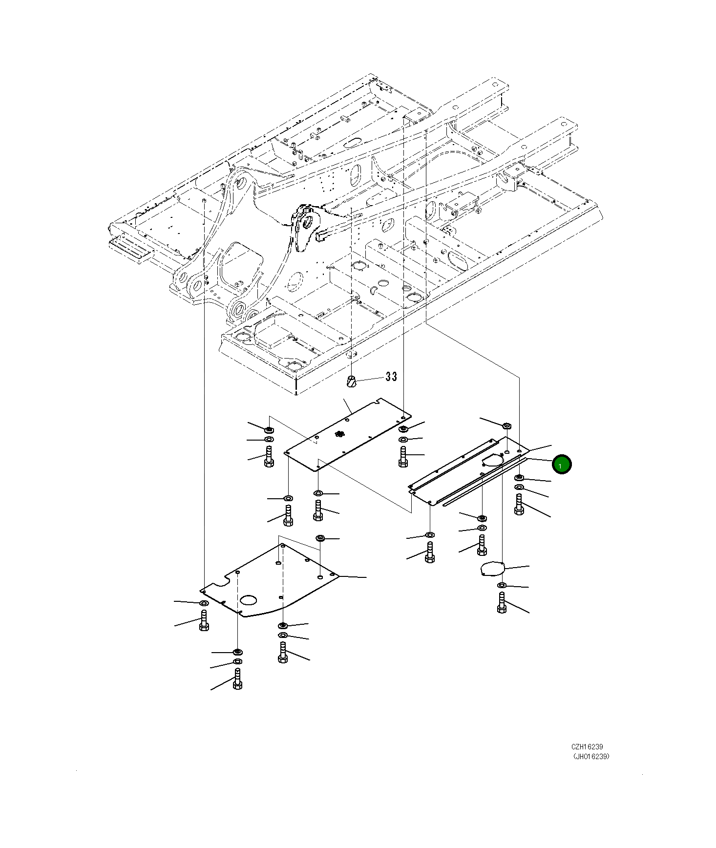 Крышка 208-54-78290 Komatsu