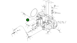 Кольцо уплотнительное (O-Ring) 07000-E5230 Komatsu