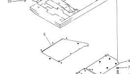 Крышка 201-54-61383 Komatsu