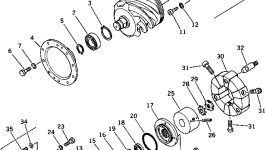 Подшипник M711030012040 Komatsu