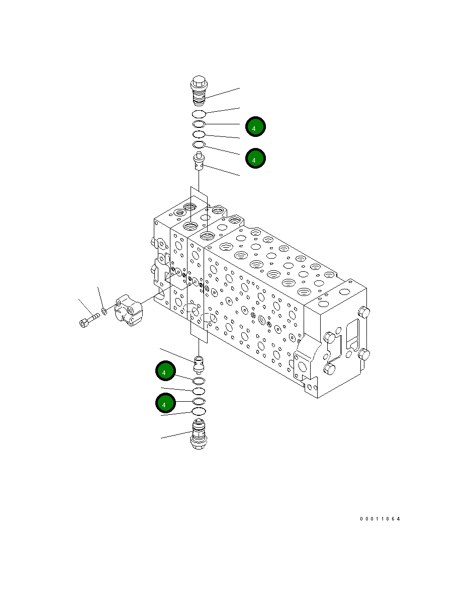 Кольцо 723-46-41950  Komatsu
