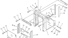 Крышка 195-54-24720 Komatsu